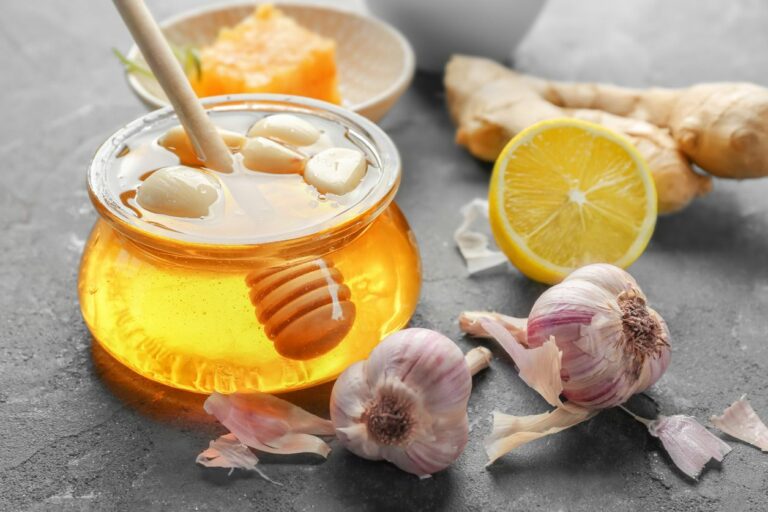 manfaat konsumsi madu dan bawang putih